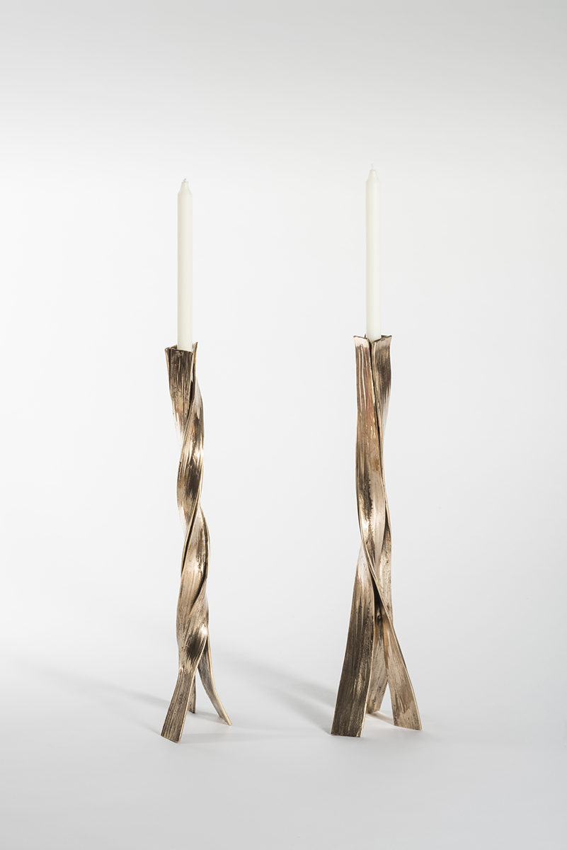 Immagine prodotto Nastro Candle Holder in Bronze – Set of 2 Osanna Visconti