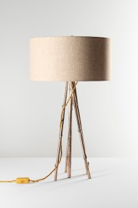 Bamboo Forest Table Lamp in Bronze