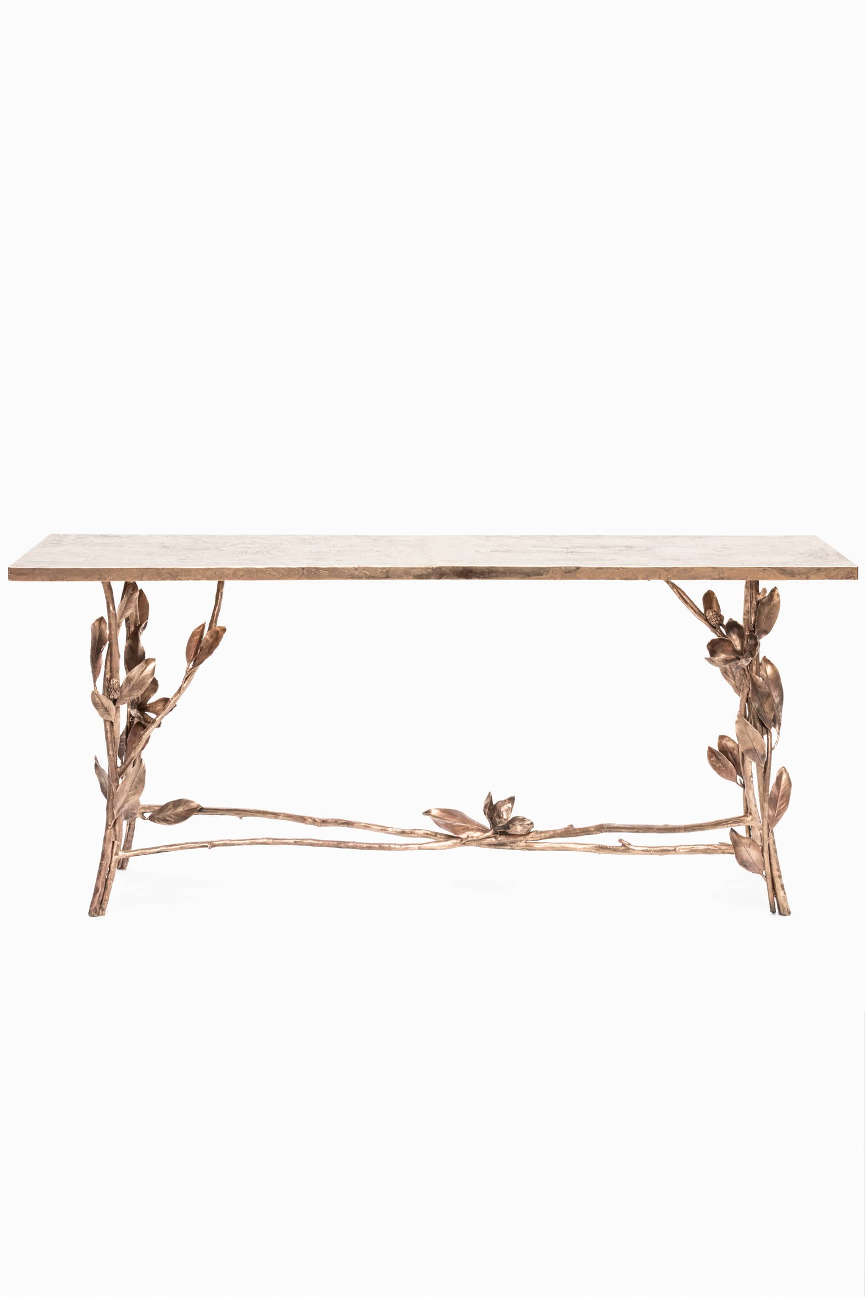 Magnolia Console in Bronze