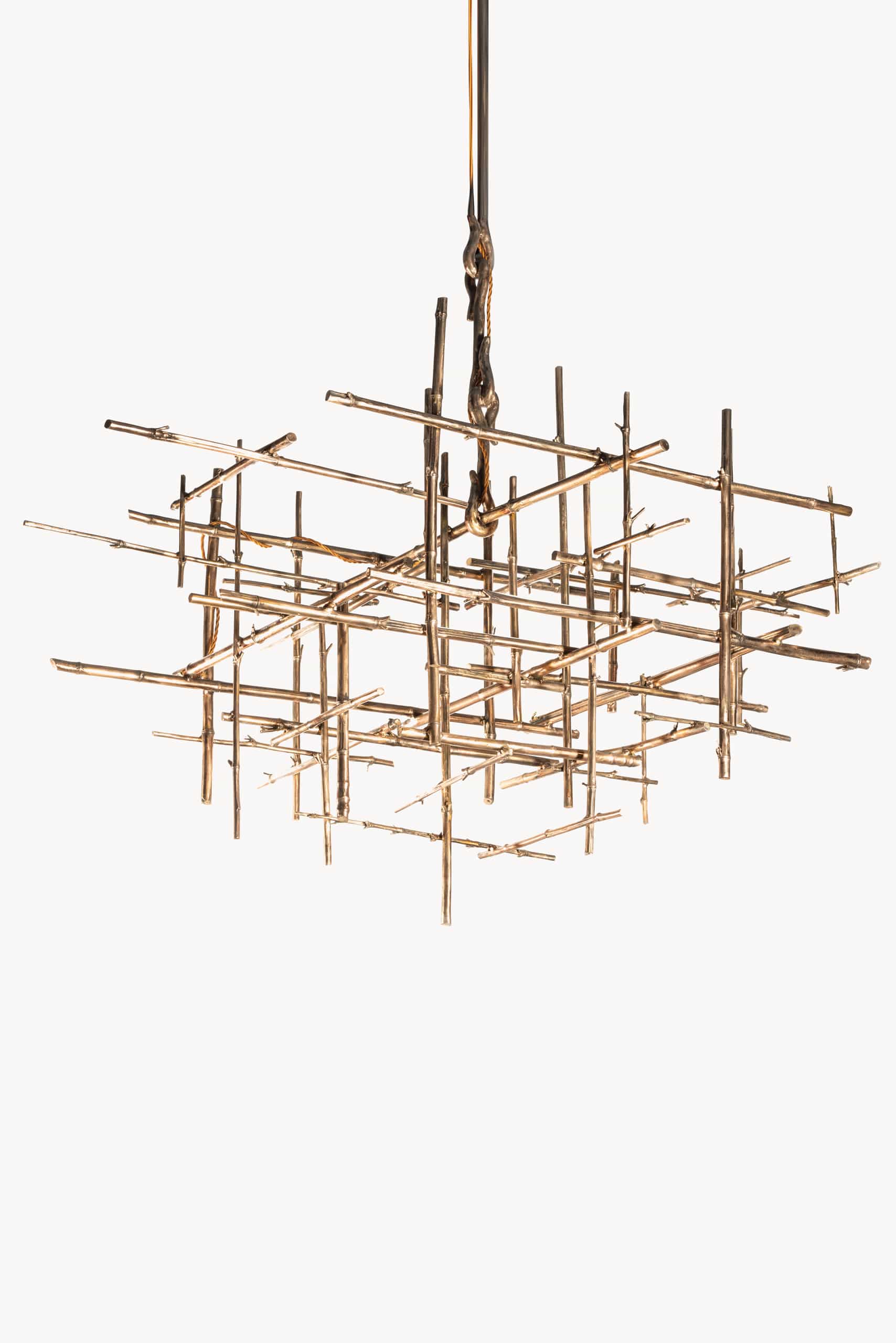 Immagine prodotto Bambù Chandelier in Bronze Osanna Visconti