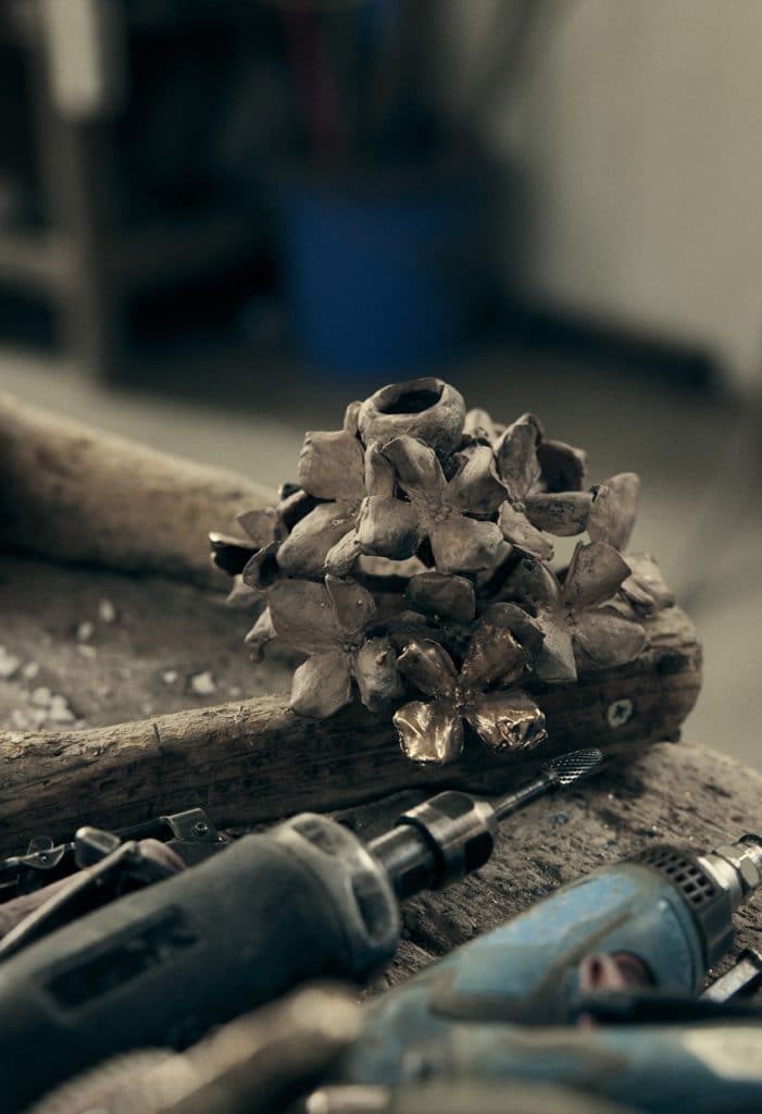 Lost-wax casting Chiseling Phase Lost-wax casting Chiseling Phase