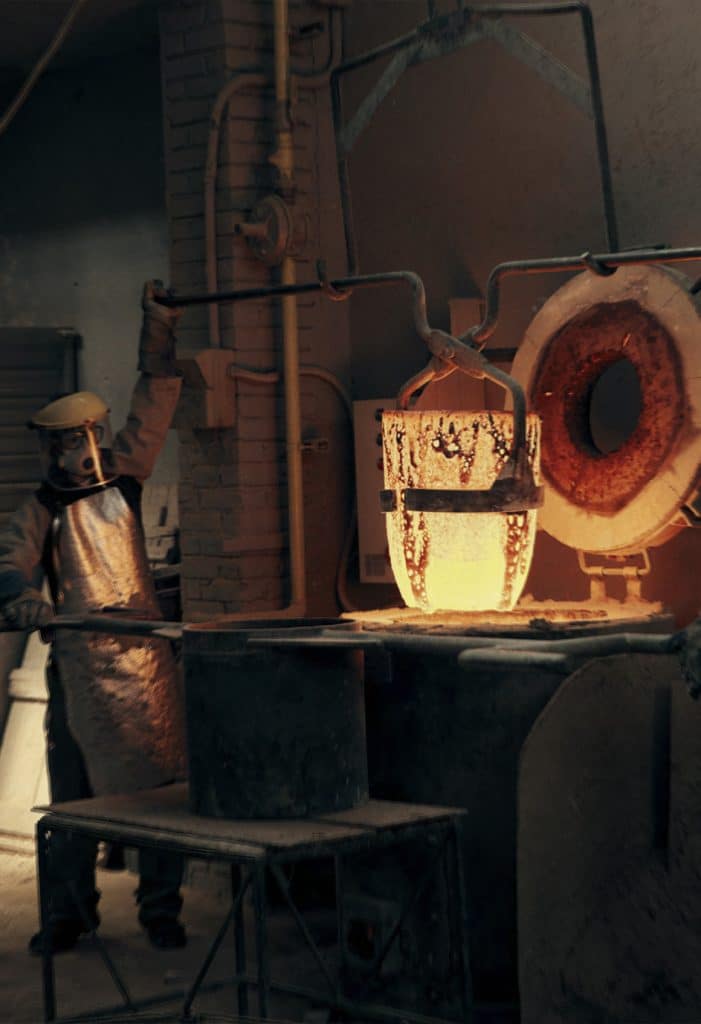 Lost-wax casting - Molten Metal Lost-wax casting - Molten Metal