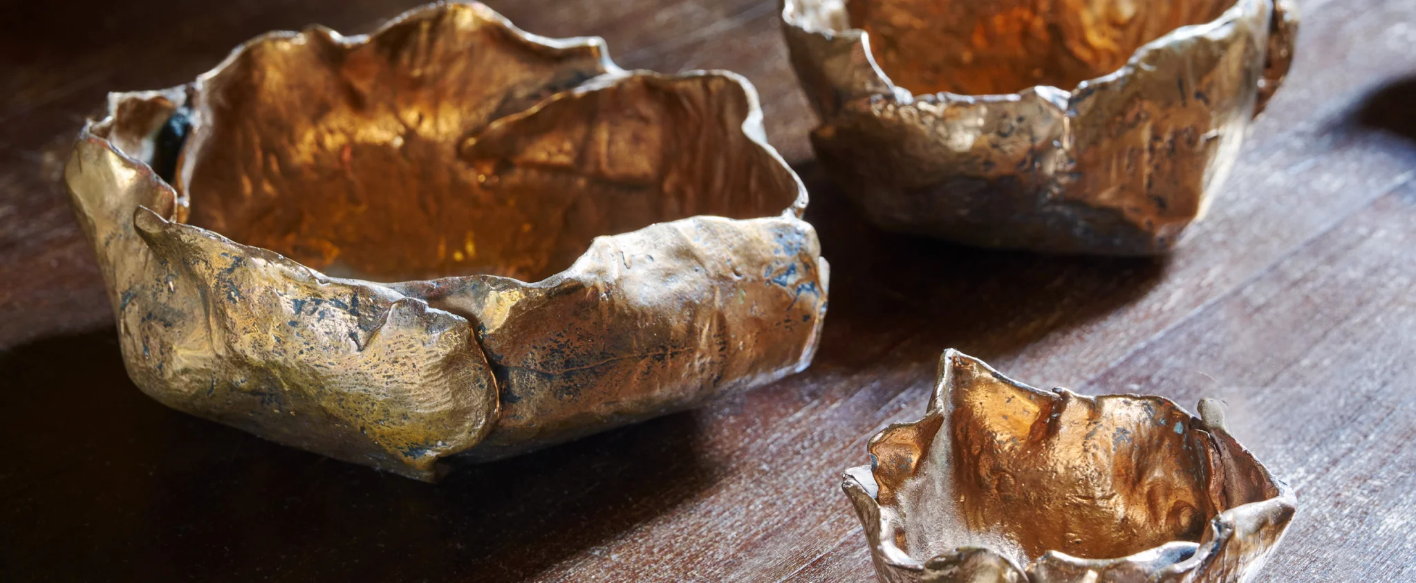 Catchalls in Natural Bronze