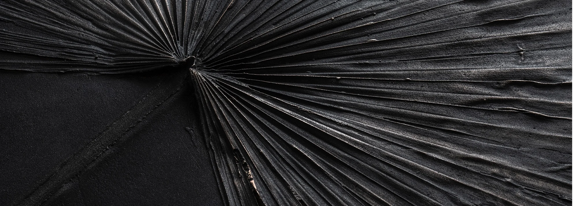 Foglie Coffee Table in Bronze with Black Patina